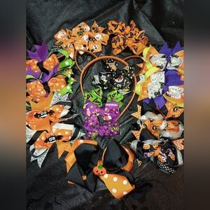 Halloween Bow Bundle 20pcs